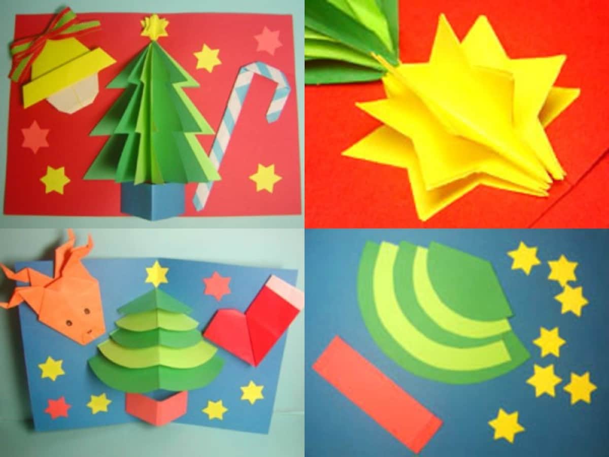 クリスマスカード手作り