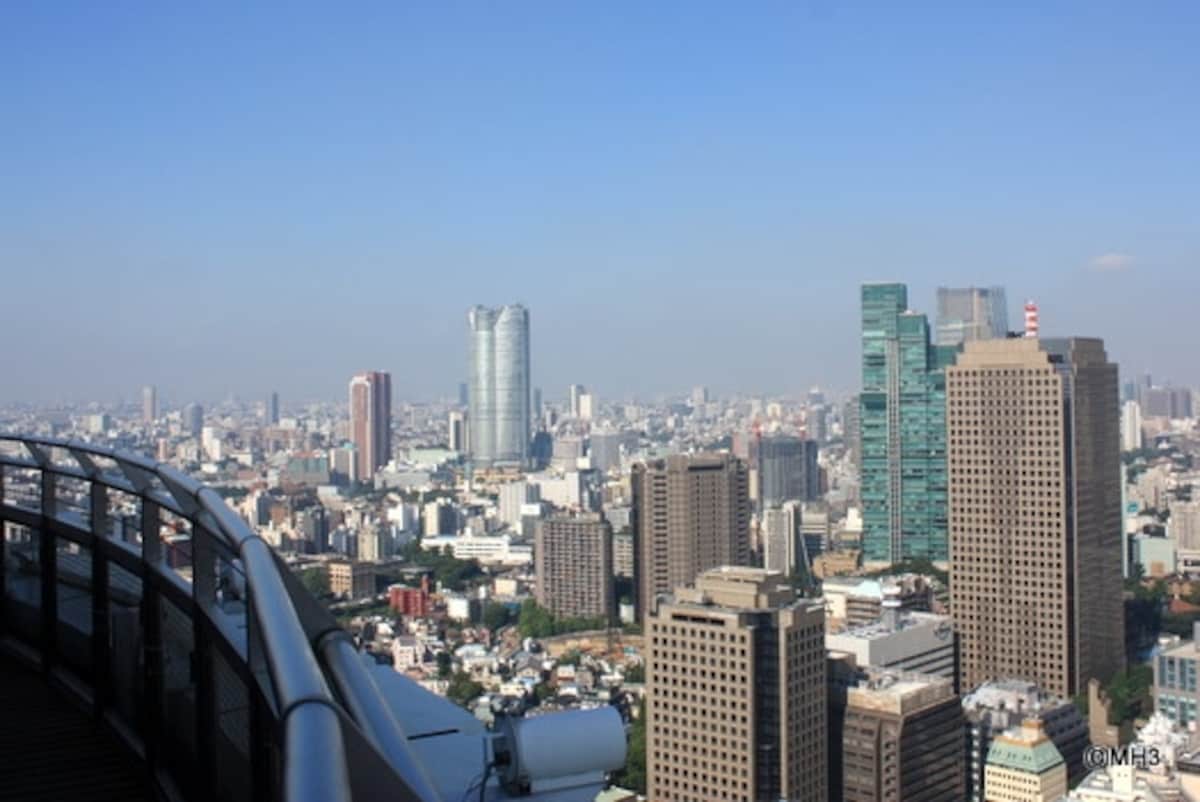 スカイデッキからの眺望