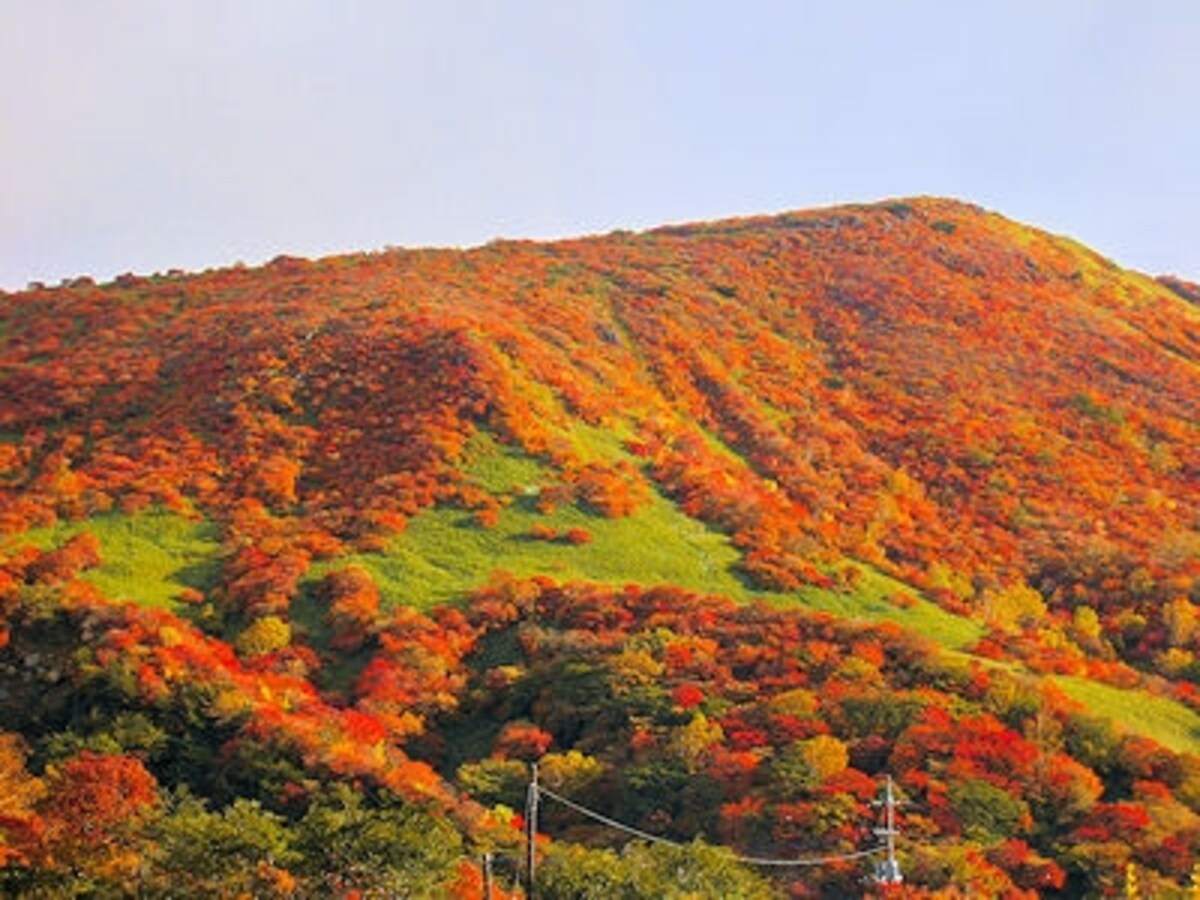  那須 飯盛山の紅葉