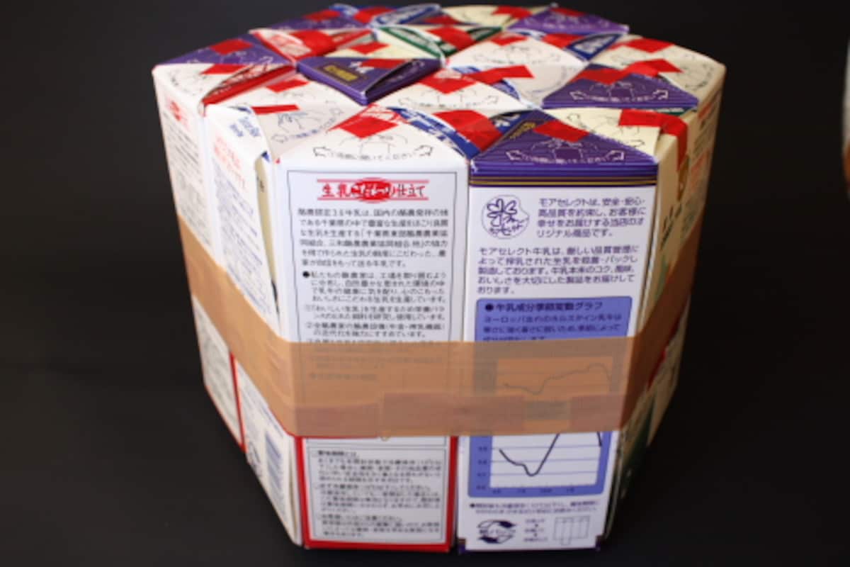ガムテープを巻きつけました。