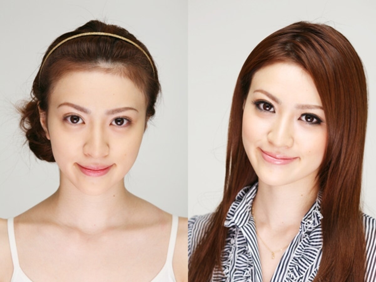 目力強化で美人度がこんなにアップ！