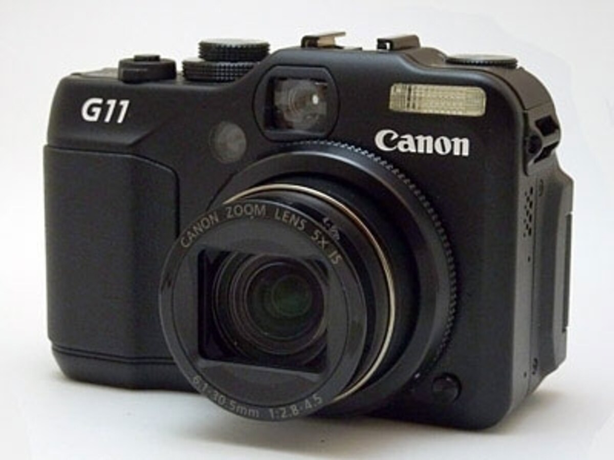 PowerShot G11はコンパクトデジカメのハイエンドに位置する。