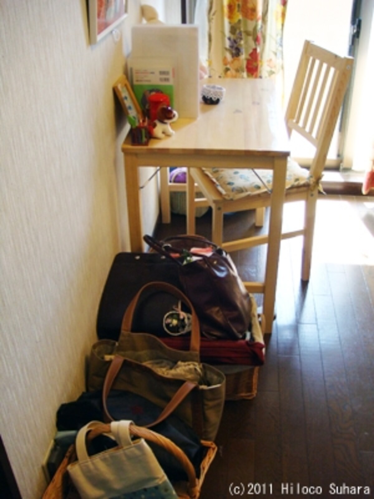 デスク周り