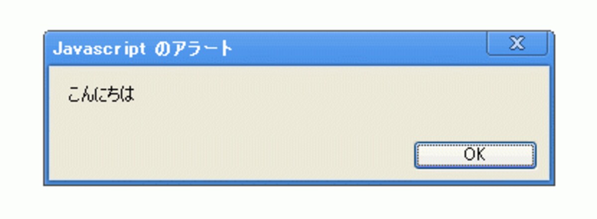 表示されるダイアログ