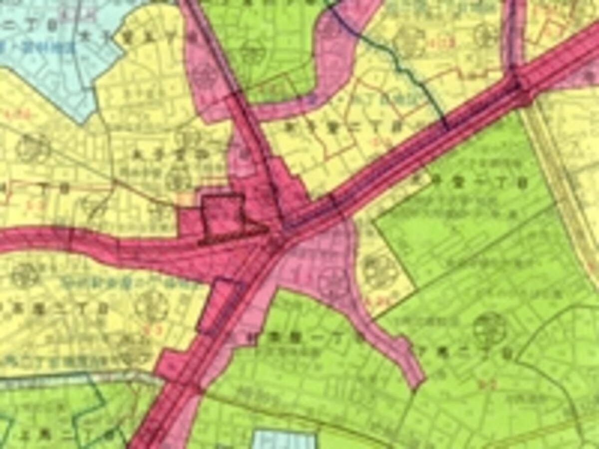 都市計画図