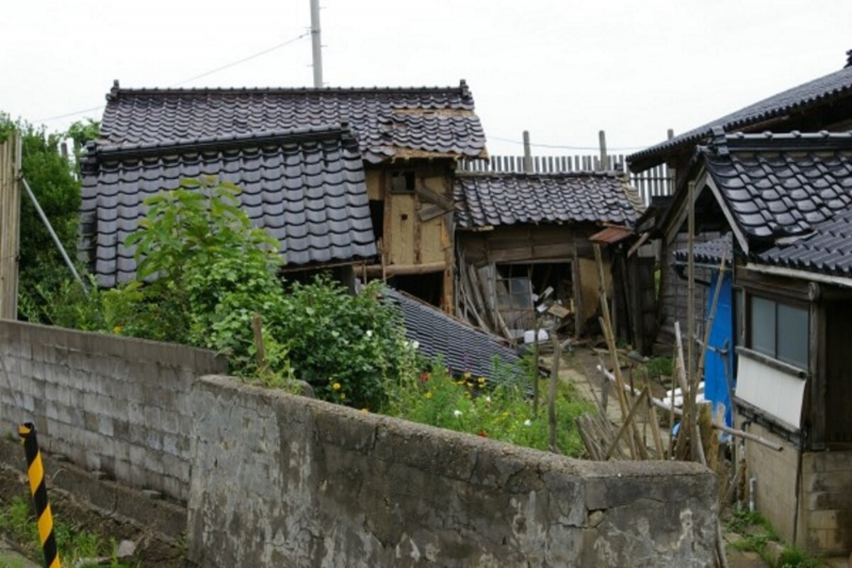 新潟県中越沖地震で被害にあった家屋※2)
