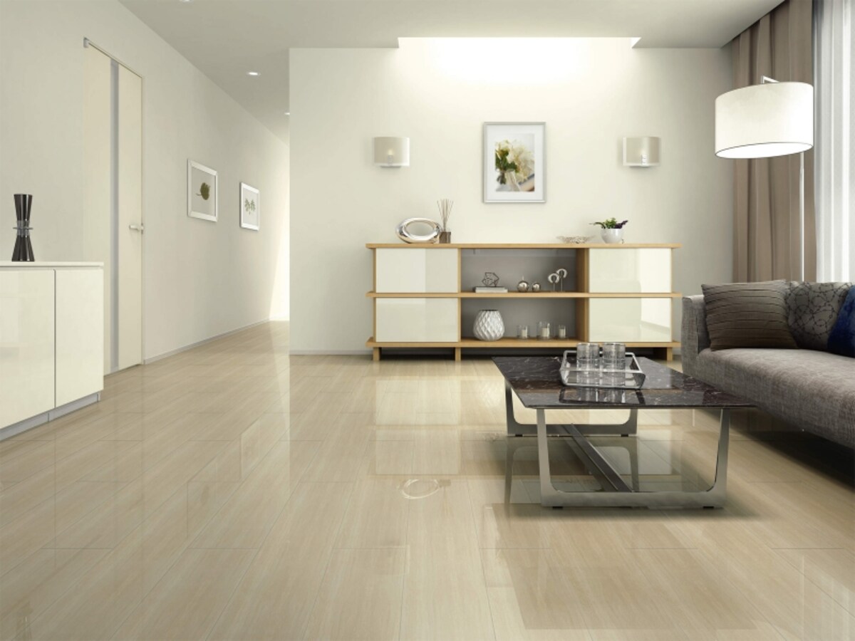 マンション用直張防音床材／特殊加工化粧シート床材。階下への音を軽減する防音床材。広巾デザインが魅力。[ハピアオトユカ45石目柄(180mm幅タイプ)〈グレイッシュセルベ柄〉]　 DAIKEN https://www.daiken.jp/