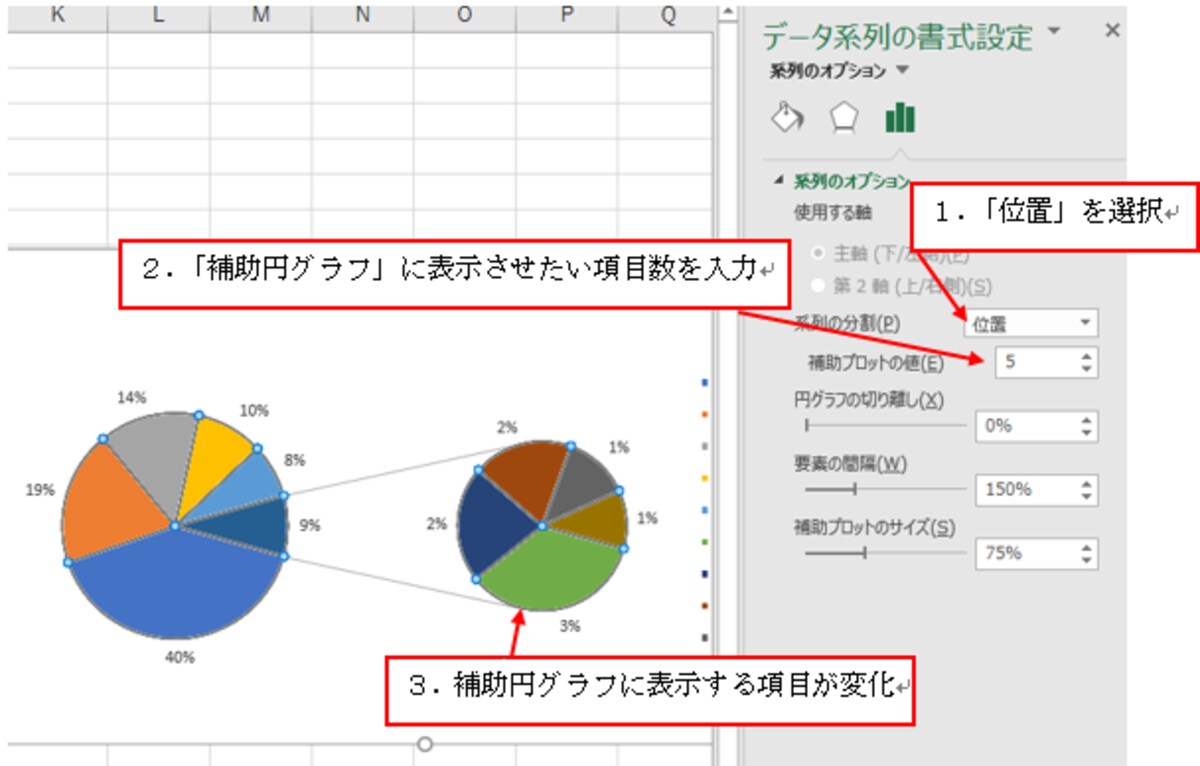 Excel2016での操作画面
