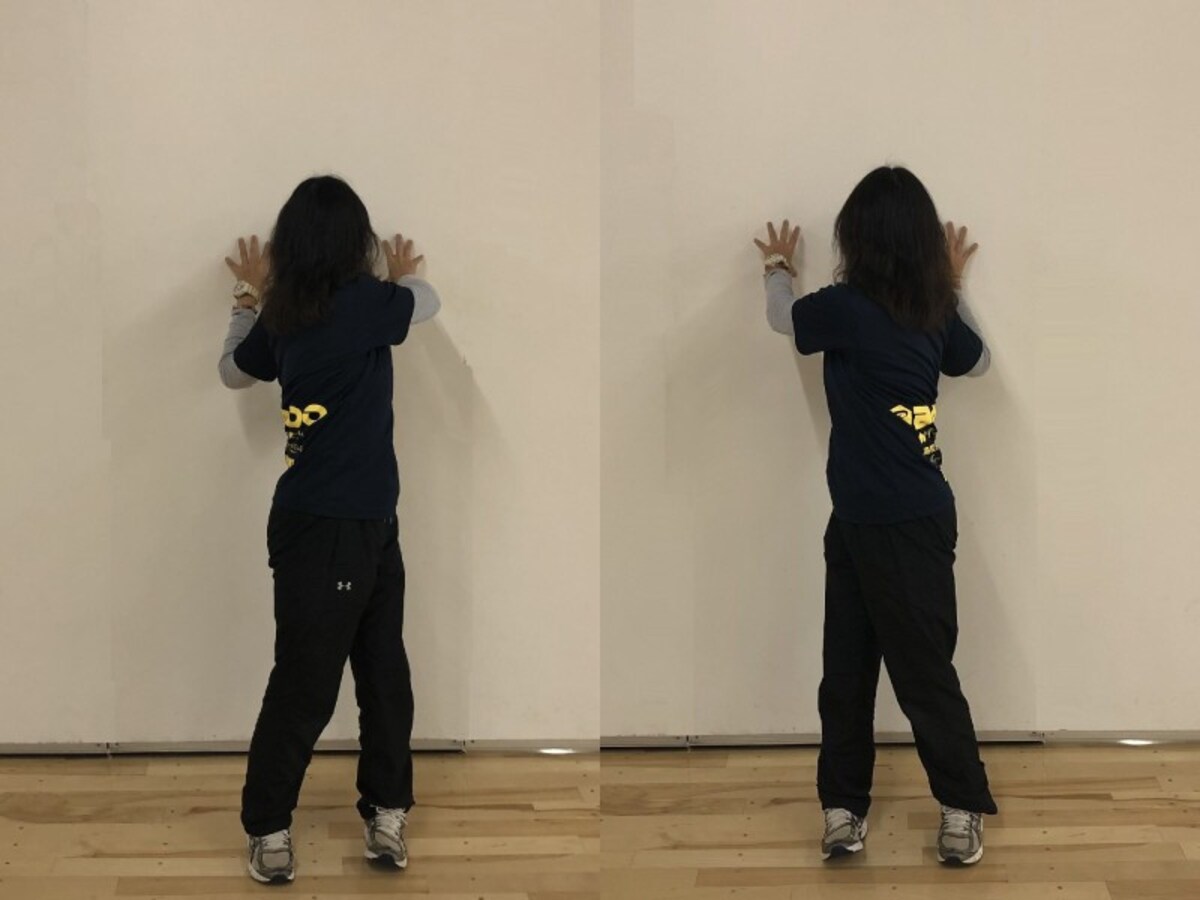 体のツイスト運動