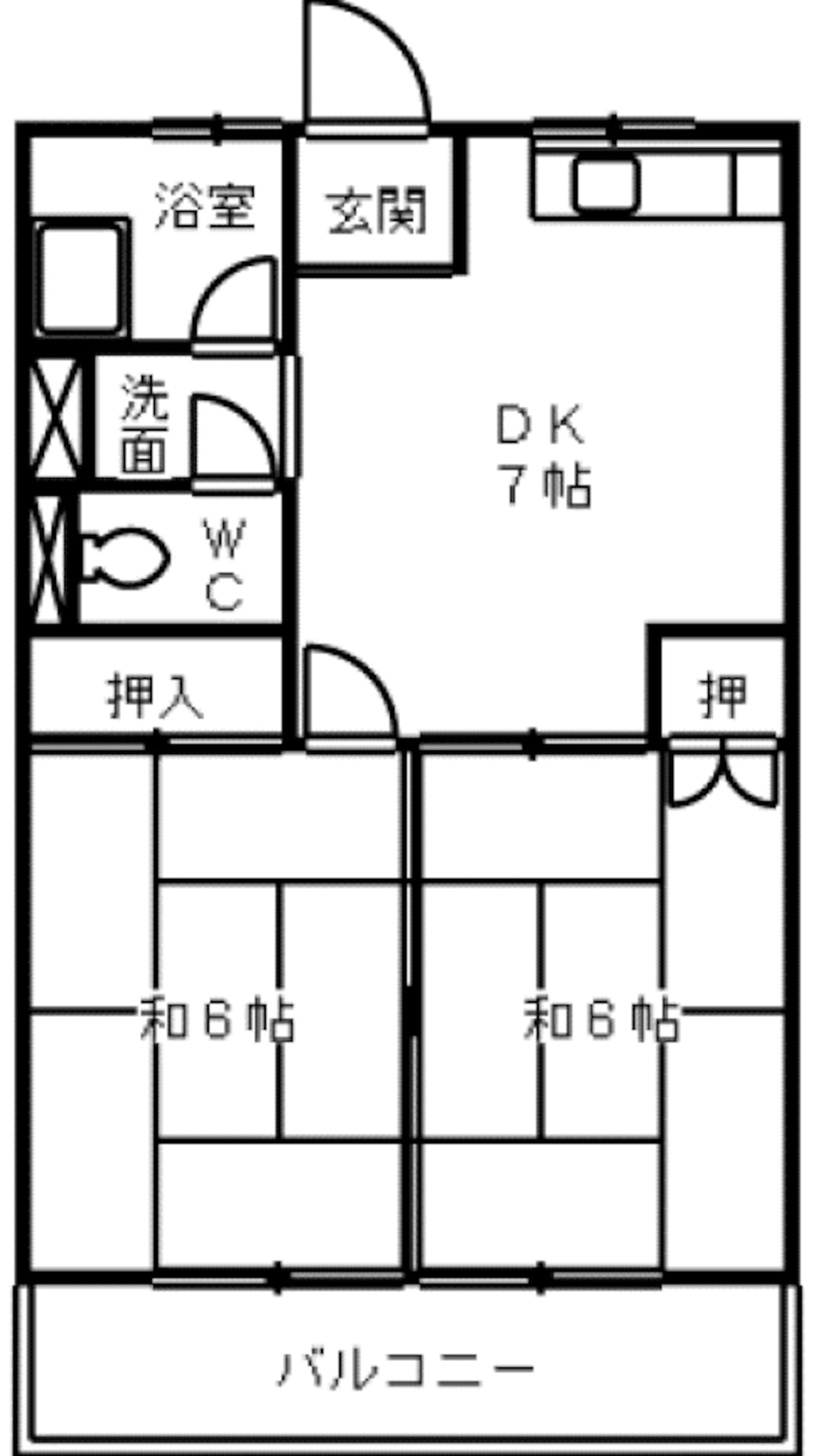 2dkのレイアウト