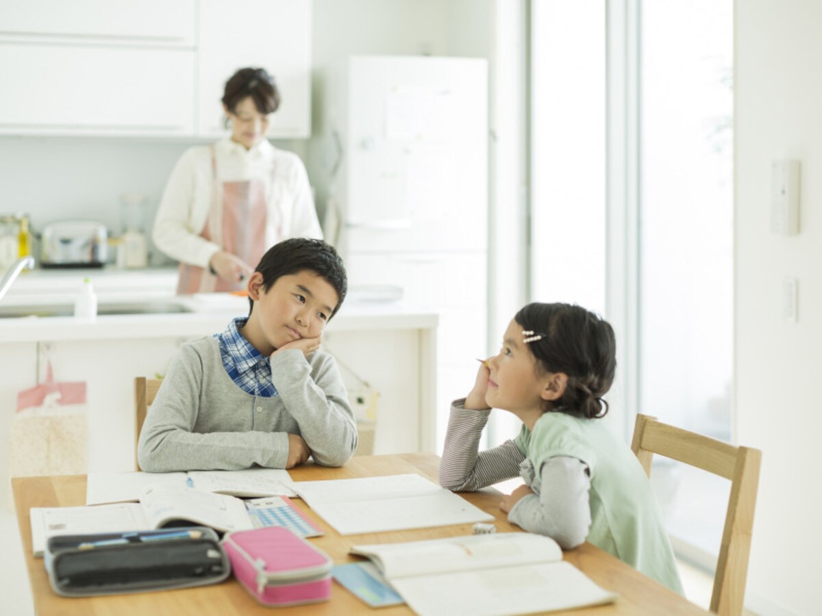 2人の子供