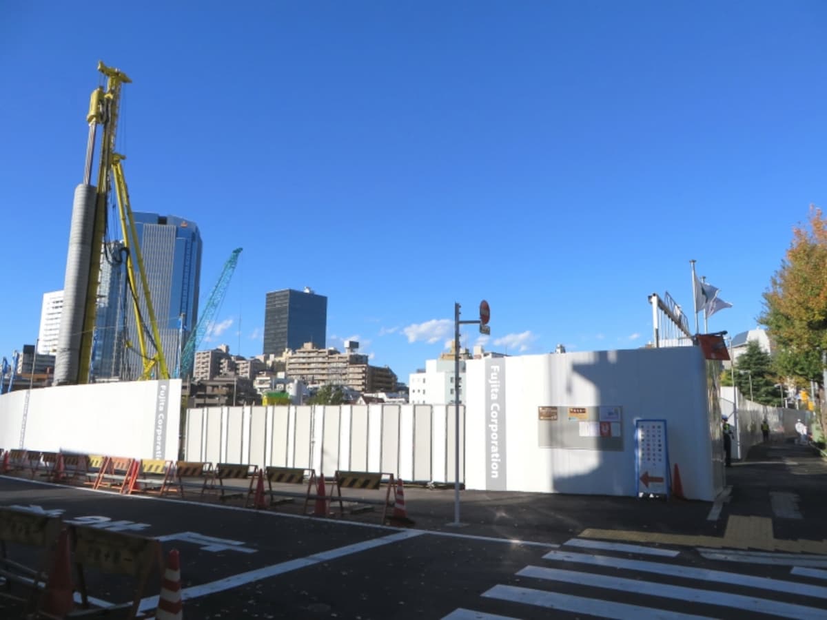再開発現場