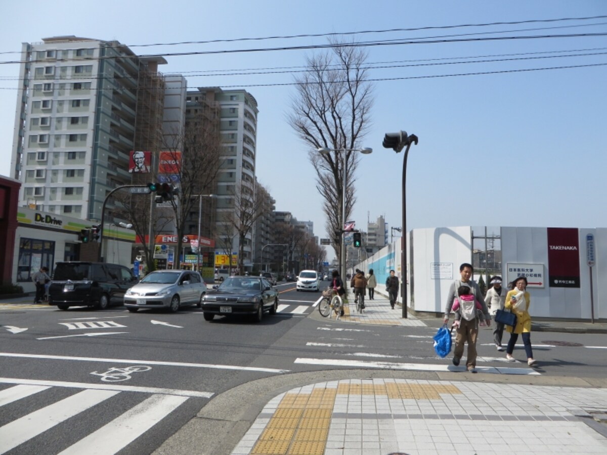 ツインタワー建設現場