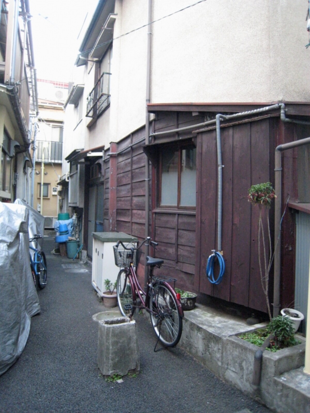 広尾の路地裏