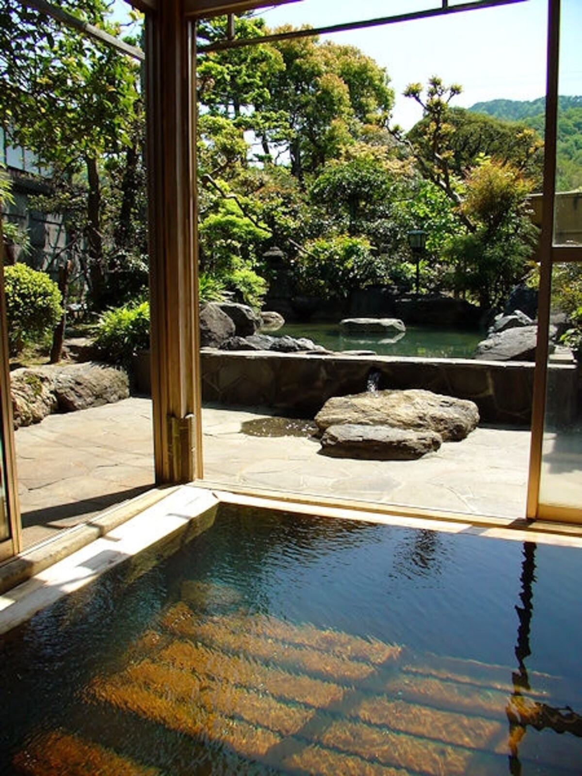 花屋の浴場