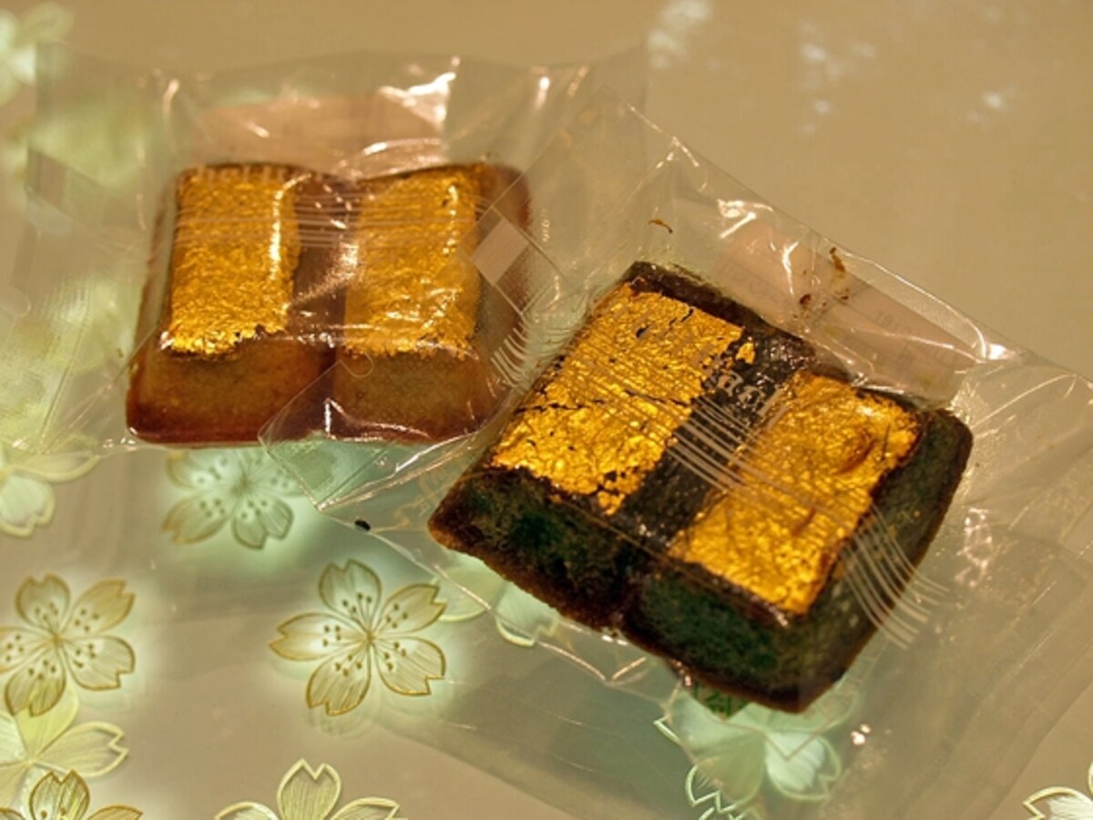 金のフィナンシェ（ナチュール、抹茶）1890円（5個入り）、3780円（10個入り）（全て税込）