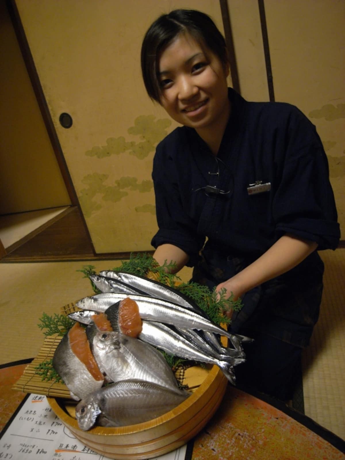 竹亭・桶盛り