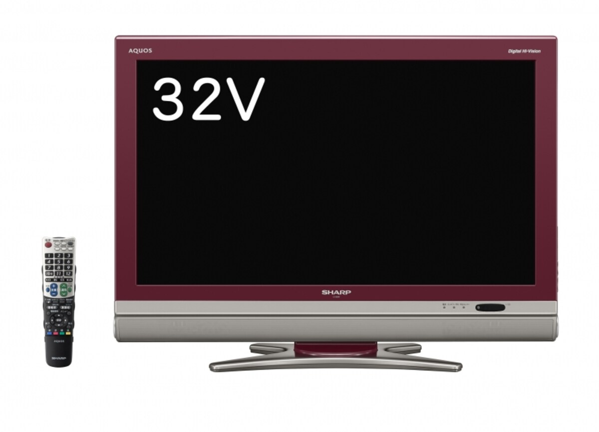 シャープアクオスLC-32DS6-R 32V型でフルハイビジョン。堅実派向けのハイCP機