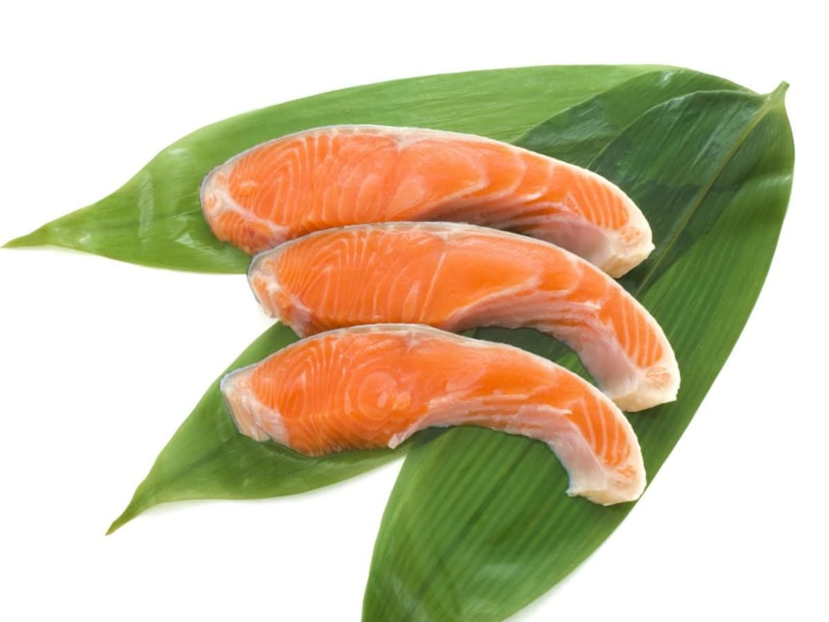 鮭を焼く前の下ごしらえ