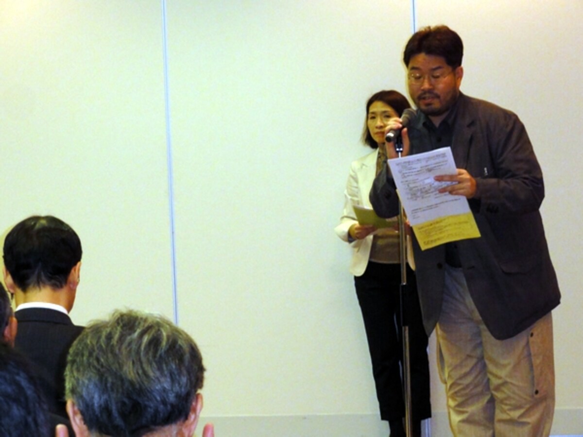 大阪で行われたセミナーには、ガイドも司会者として参加