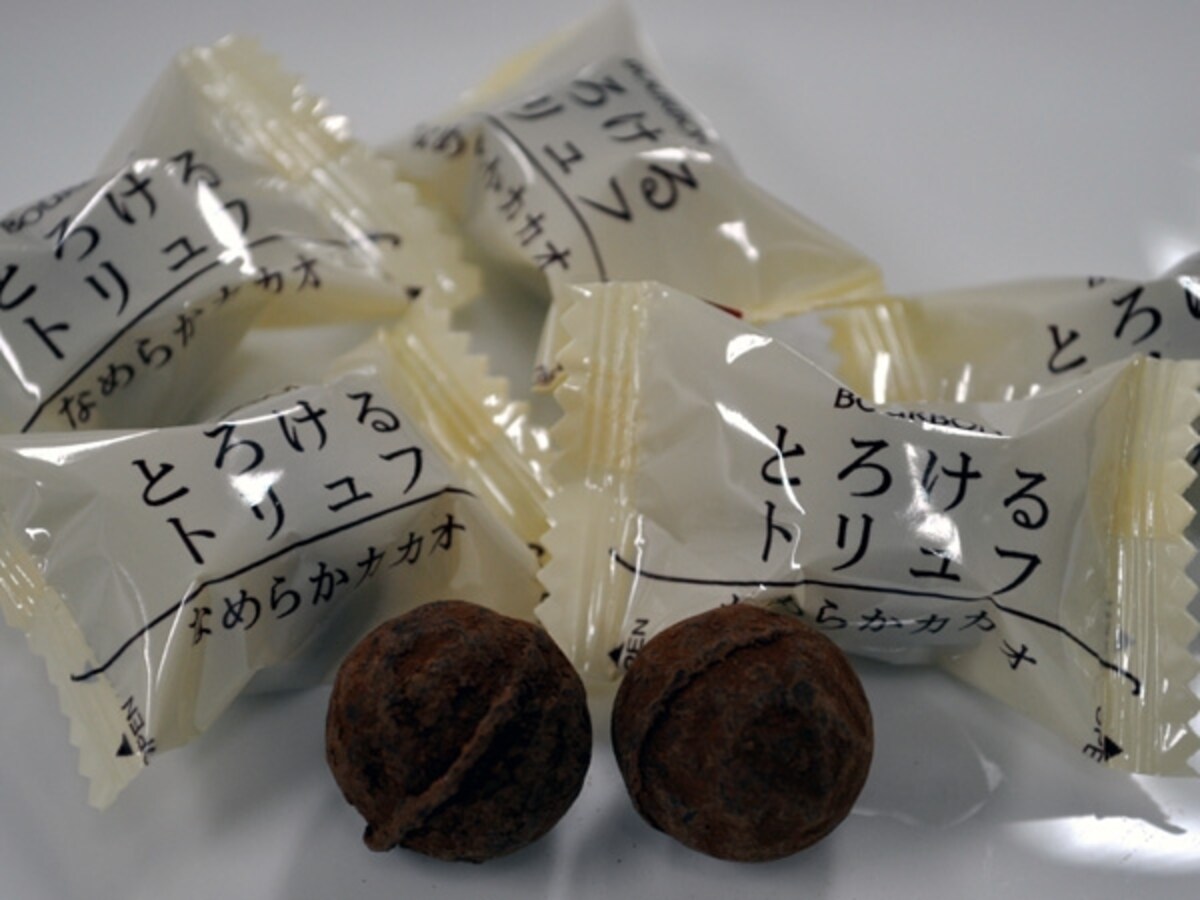 ブルボン　とろけるトリュフ　なめらかカカオ　個包装