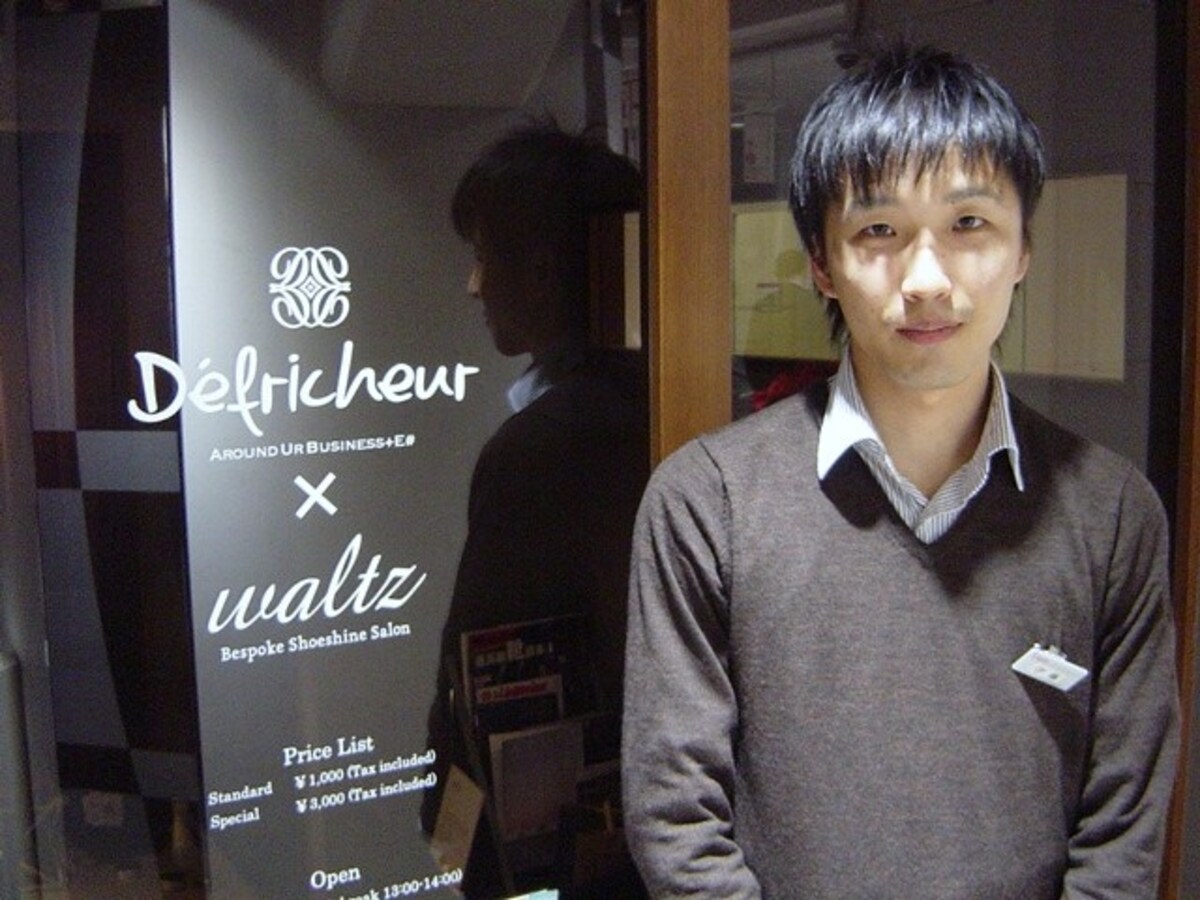waltzのシューシャイナー・伊藤さん