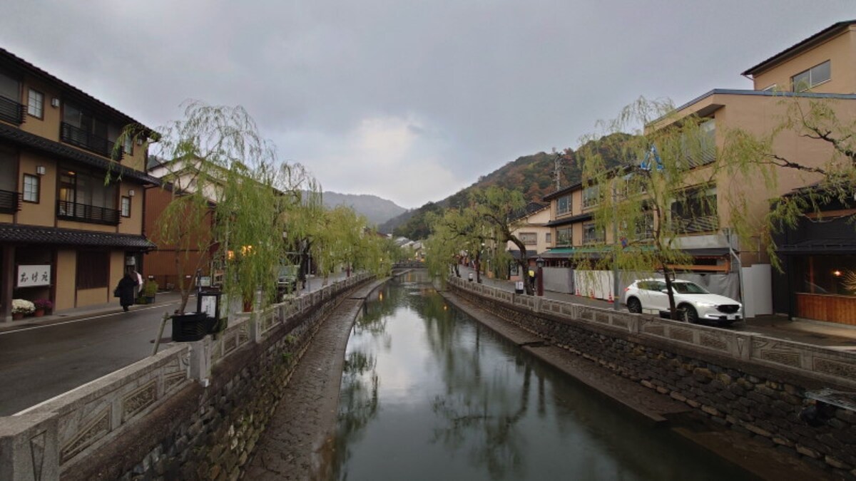 城崎温泉の温泉街(1)
