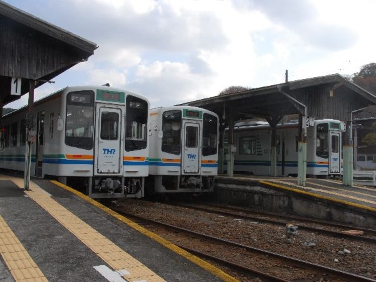 ３本の列車