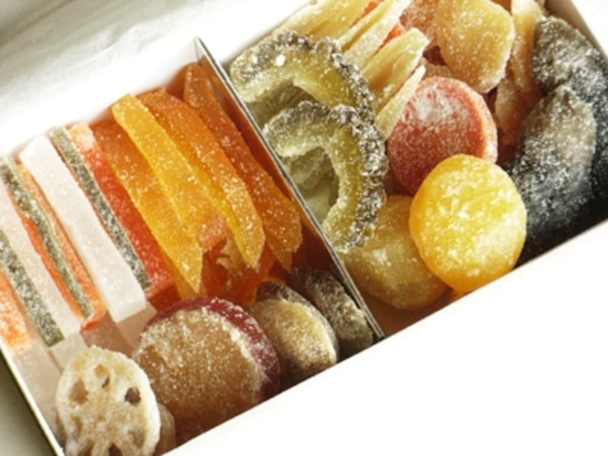 「向じま　梅鉢屋」の「野菜菓子」詰合わせ7種入り735円～
