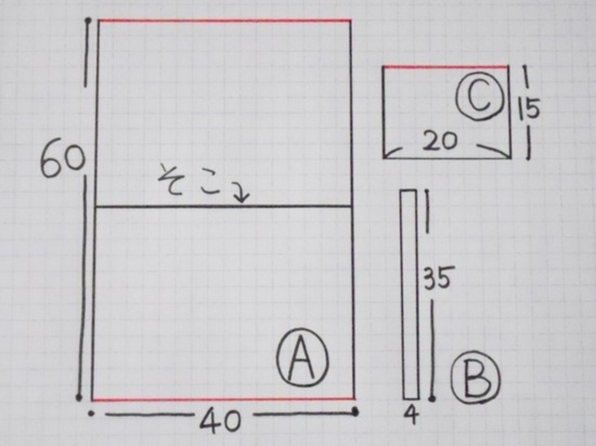 手作りレッスンバッグ作り方 | 型