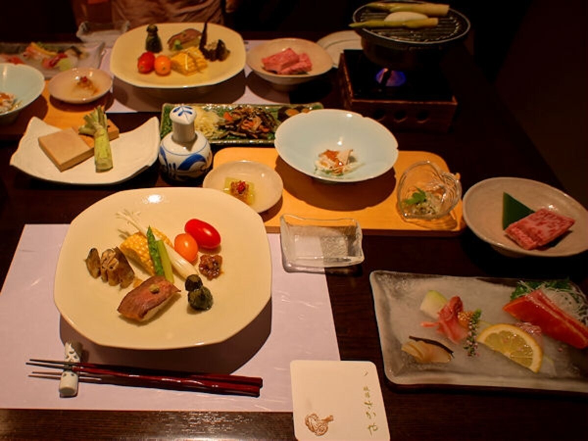 旅館さかや　夕食
