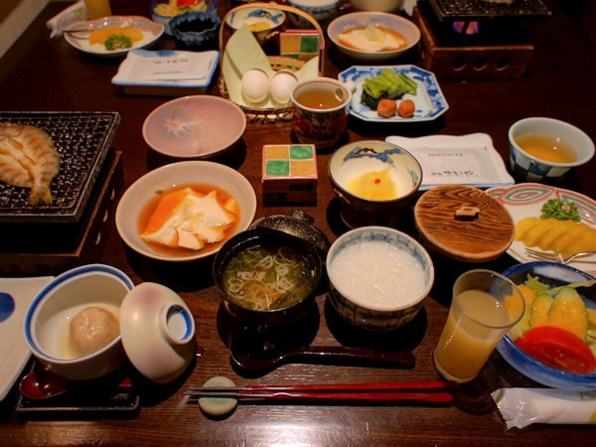 旅館さかや　朝食