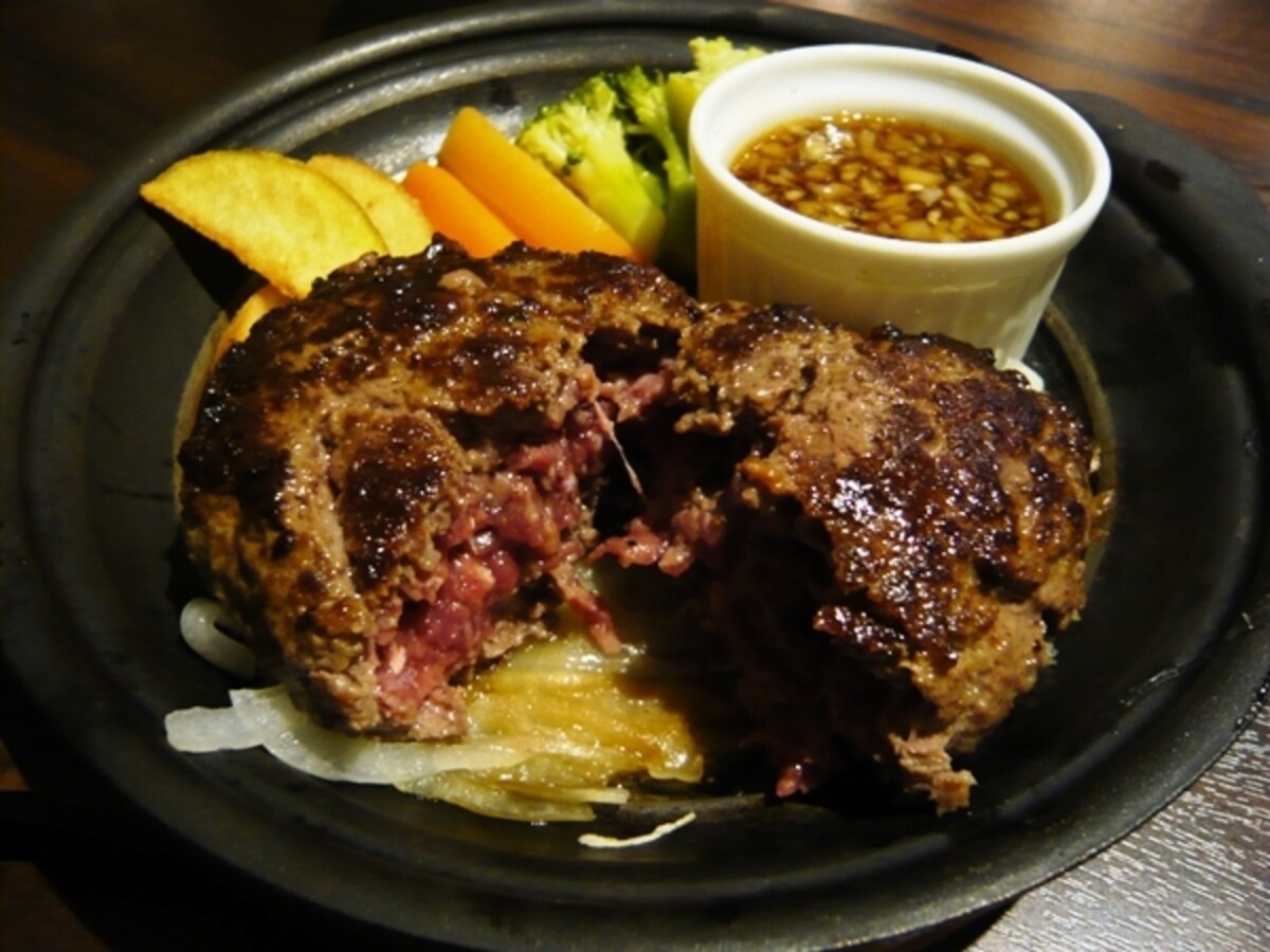 霜降りハンバーグ