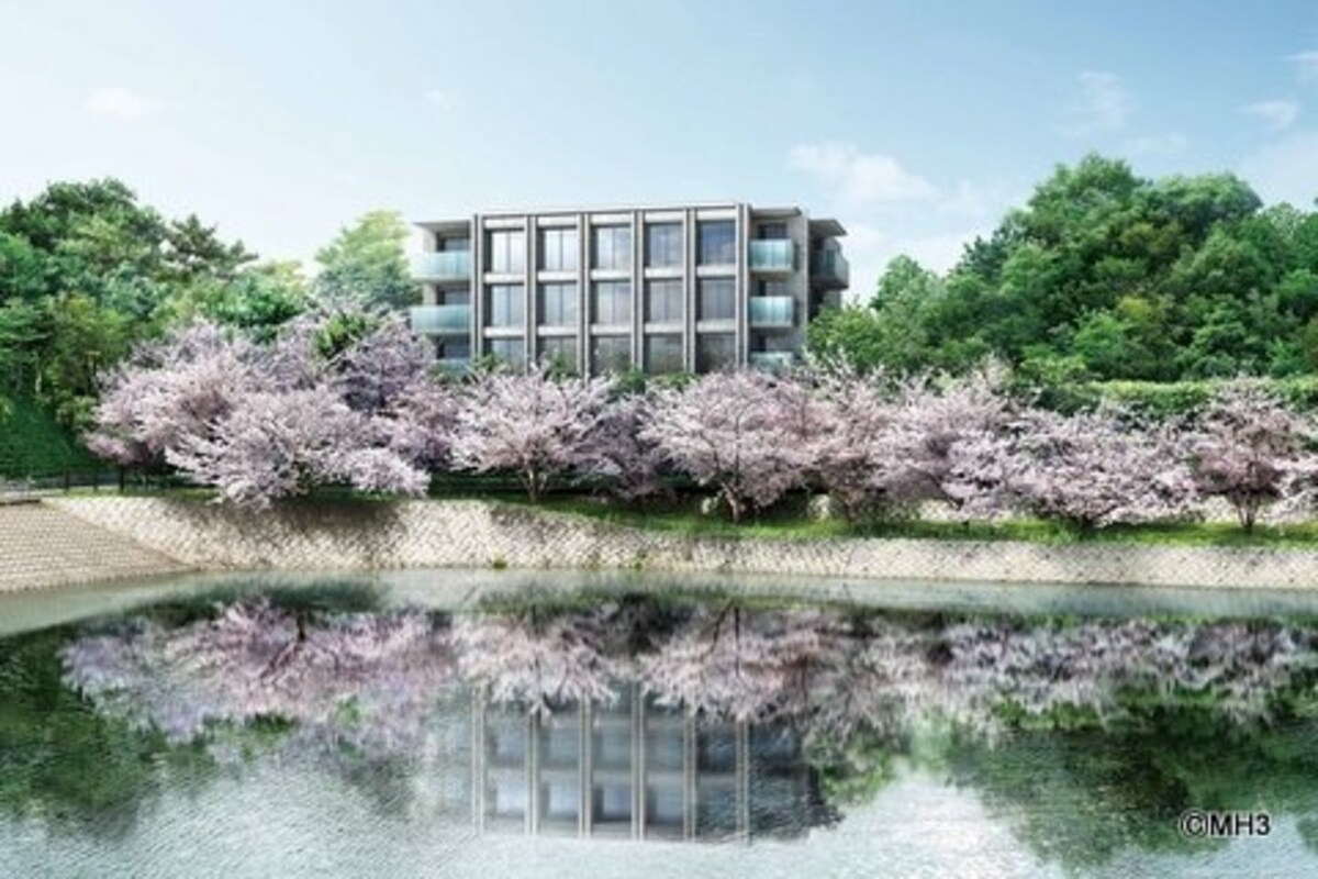 「プラウド夙川名次町」完成予想パース