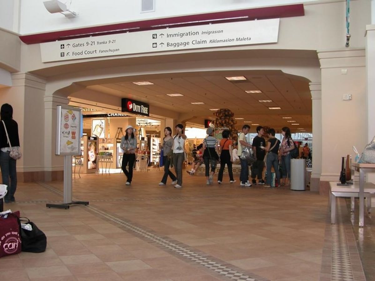 グアムの空港