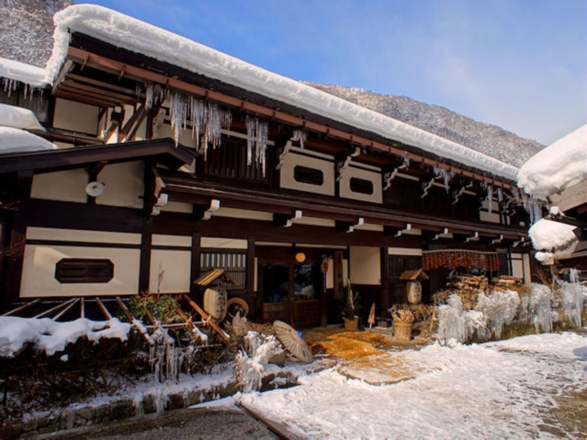 湯元長座玄関