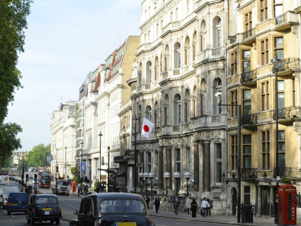 ロンドンの日本大使館