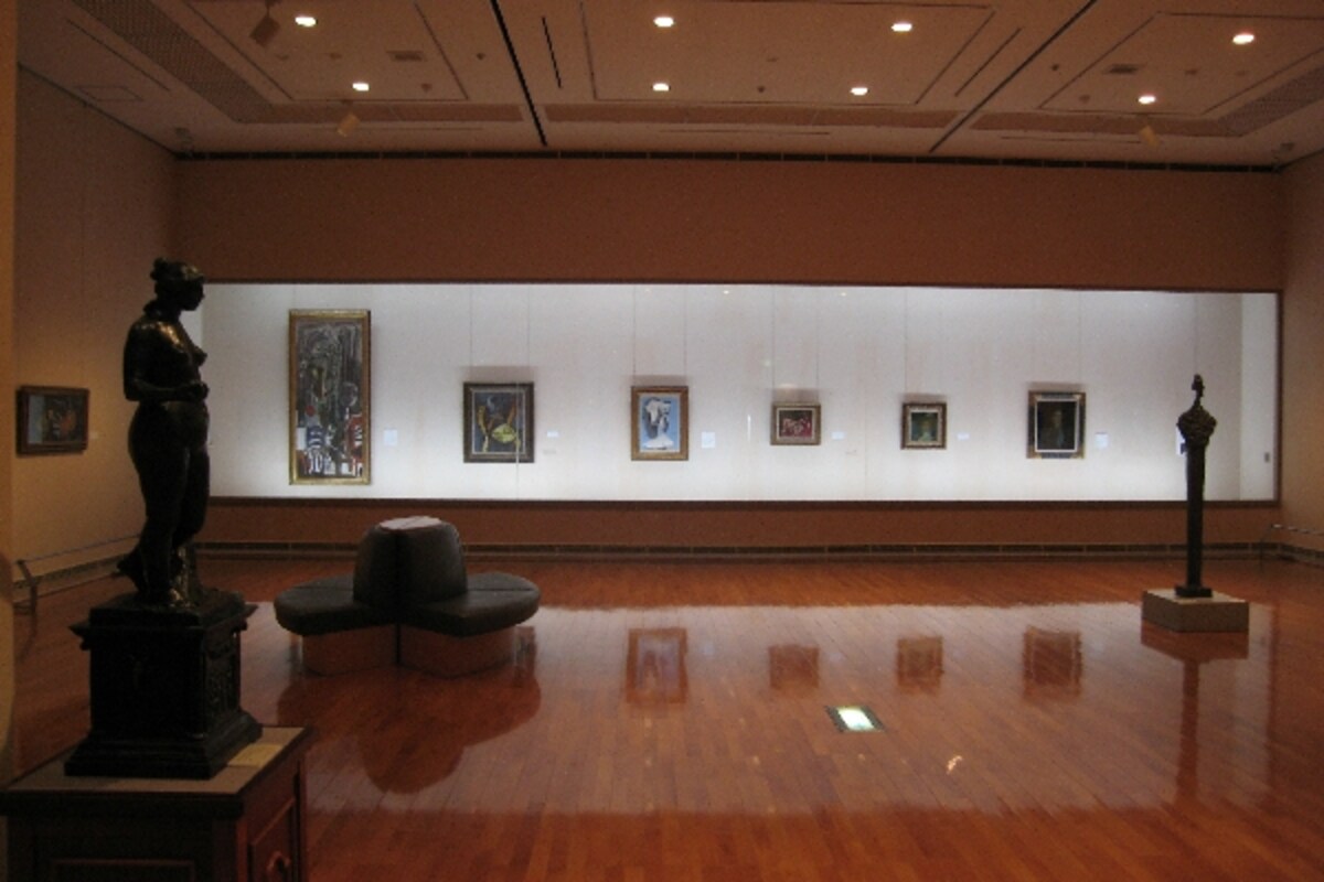 長島美術館　館内