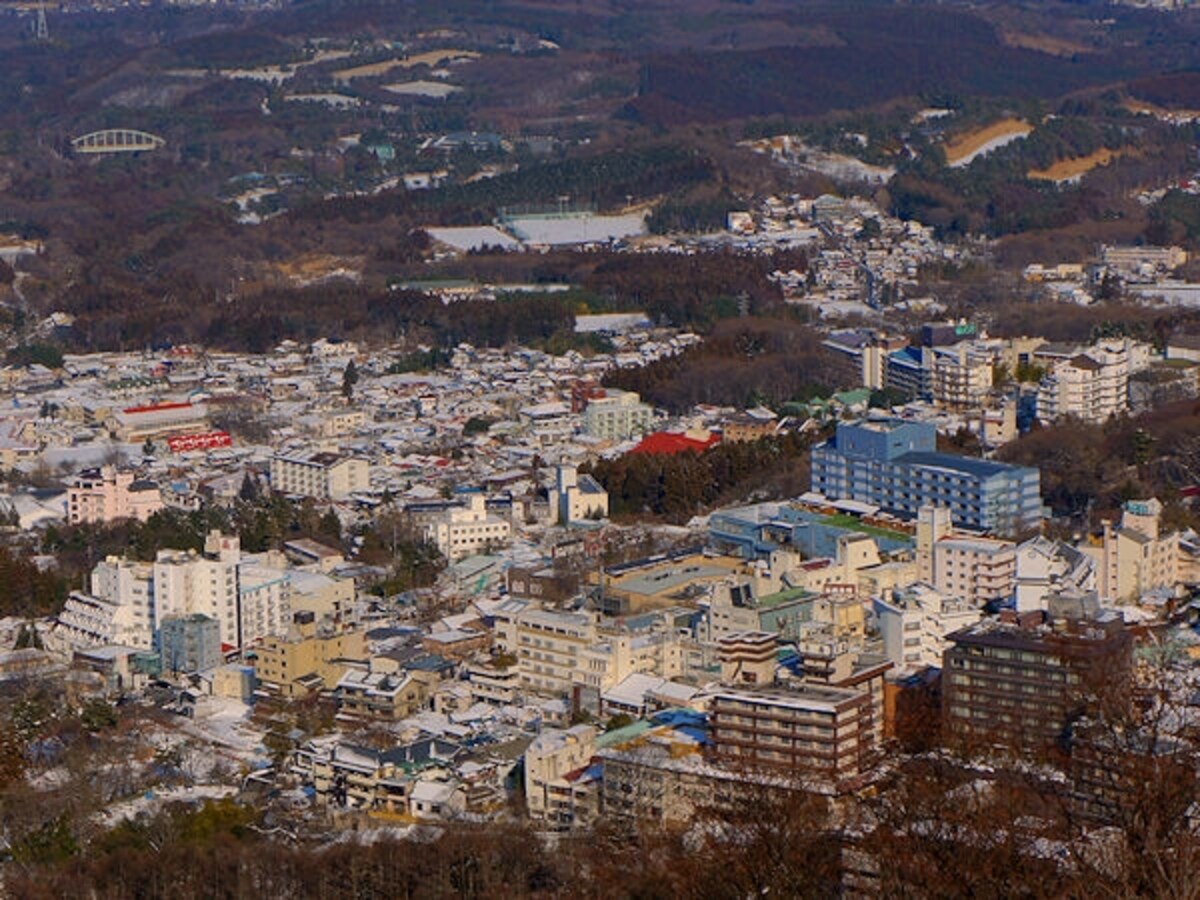 伊香保温泉全景