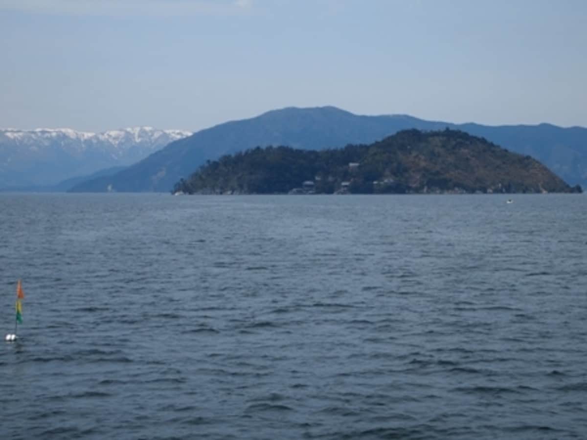 竹生島の風景