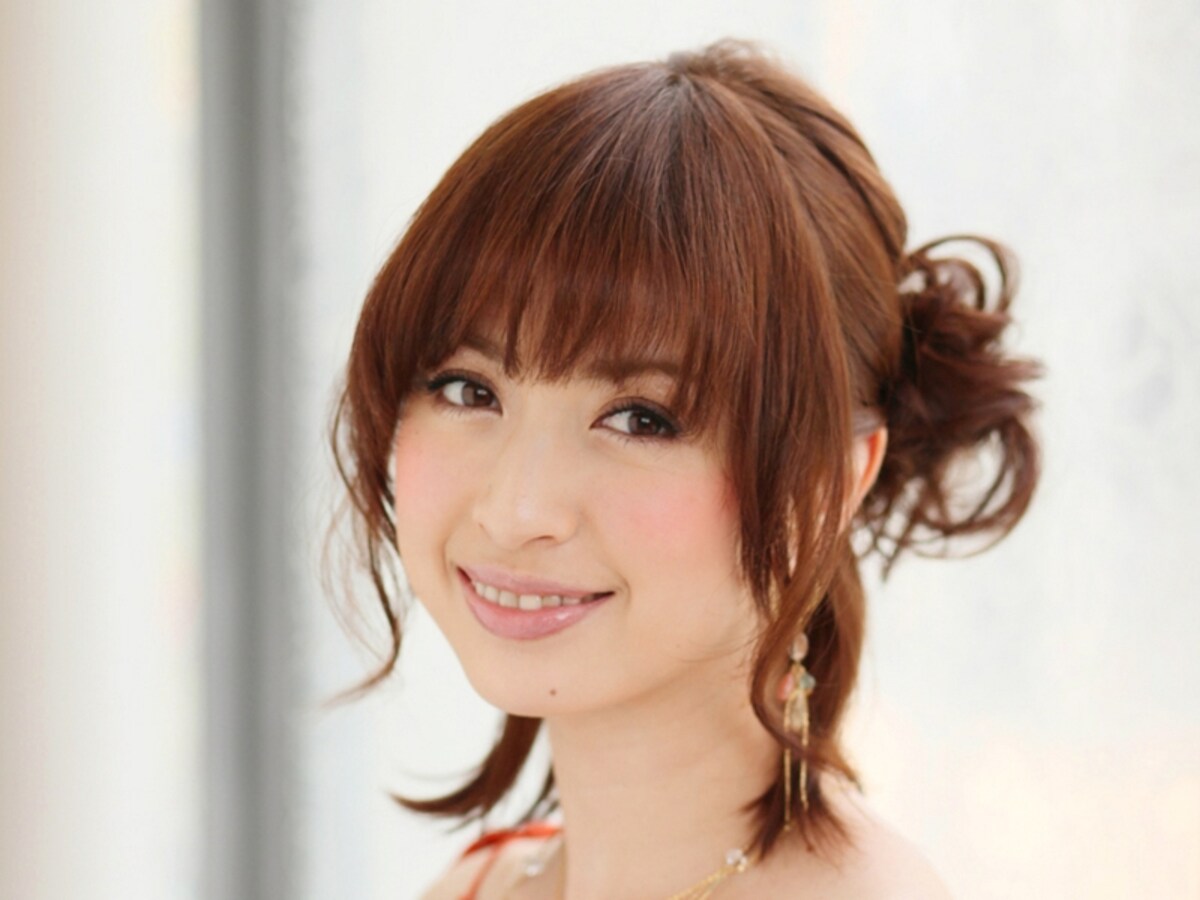 ミディアムパーティヘアアレンジ