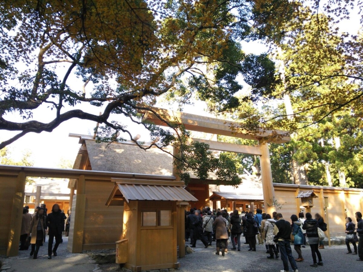 伊勢神宮・外宮（1）／正宮入口