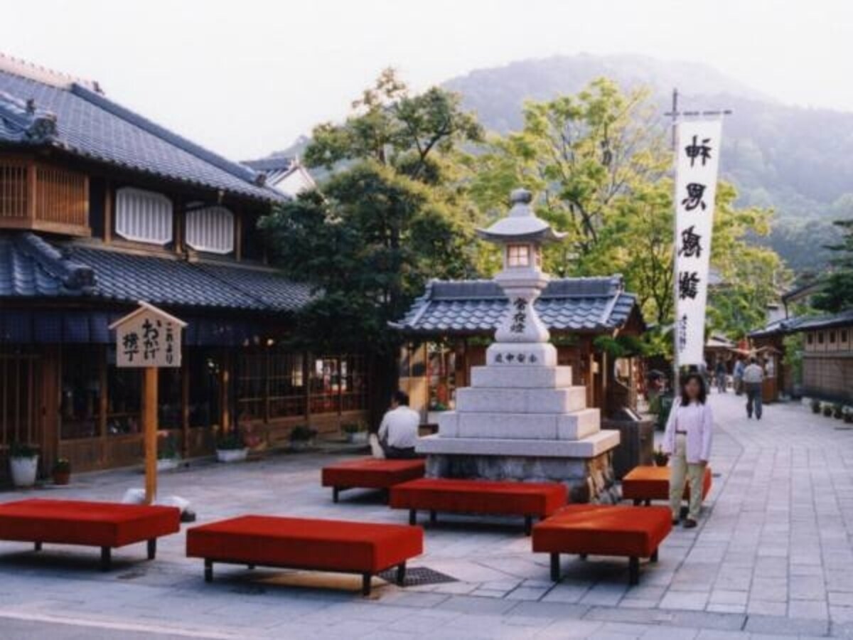 伊勢内宮前 おかげ横丁