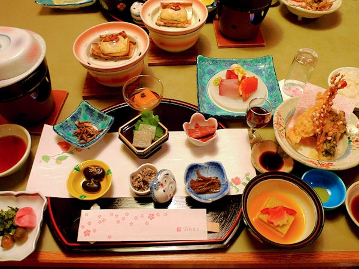四万たむら夕食の一部