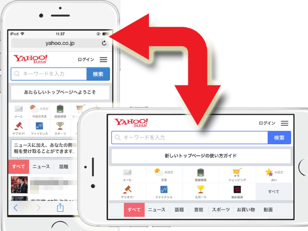 縦置き・横置きで横幅は変わる