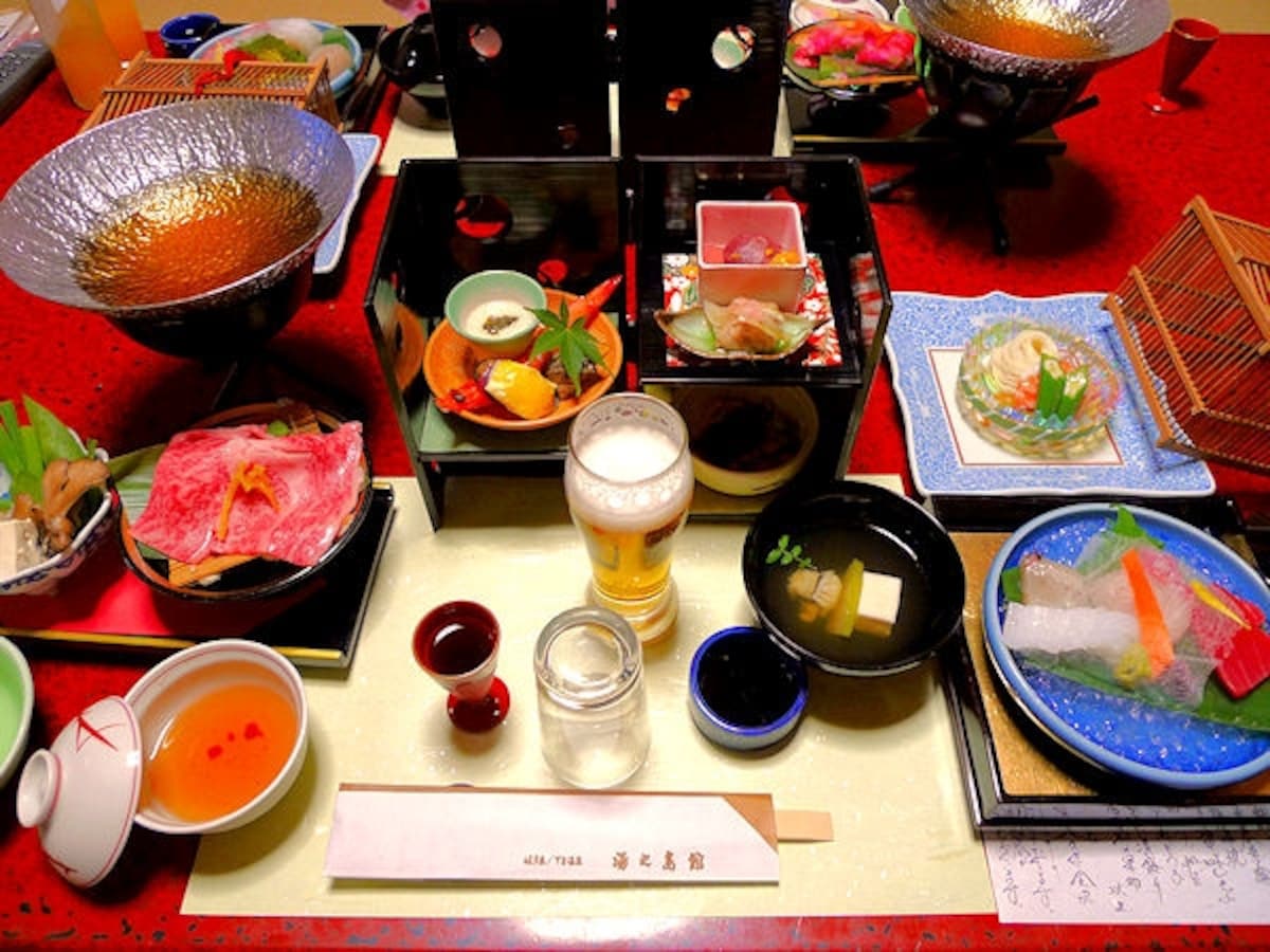 湯之島館夕食