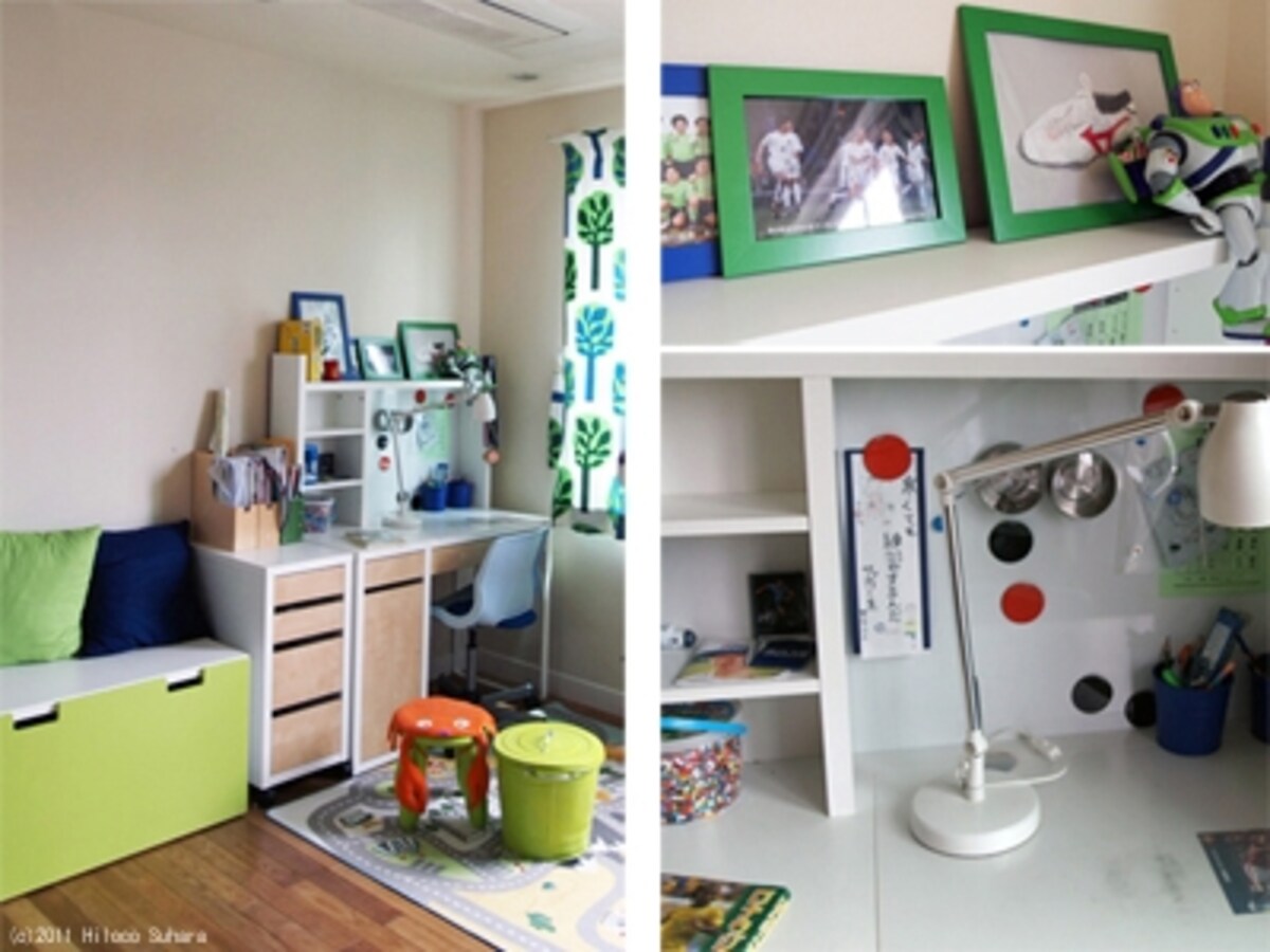 IKEAの子ども部屋収納