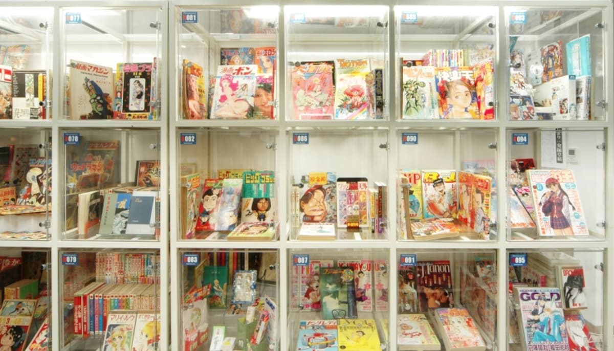 コミケの歴史がわかる展示室