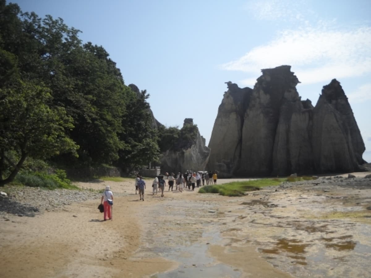 仏ヶ浦 浜
