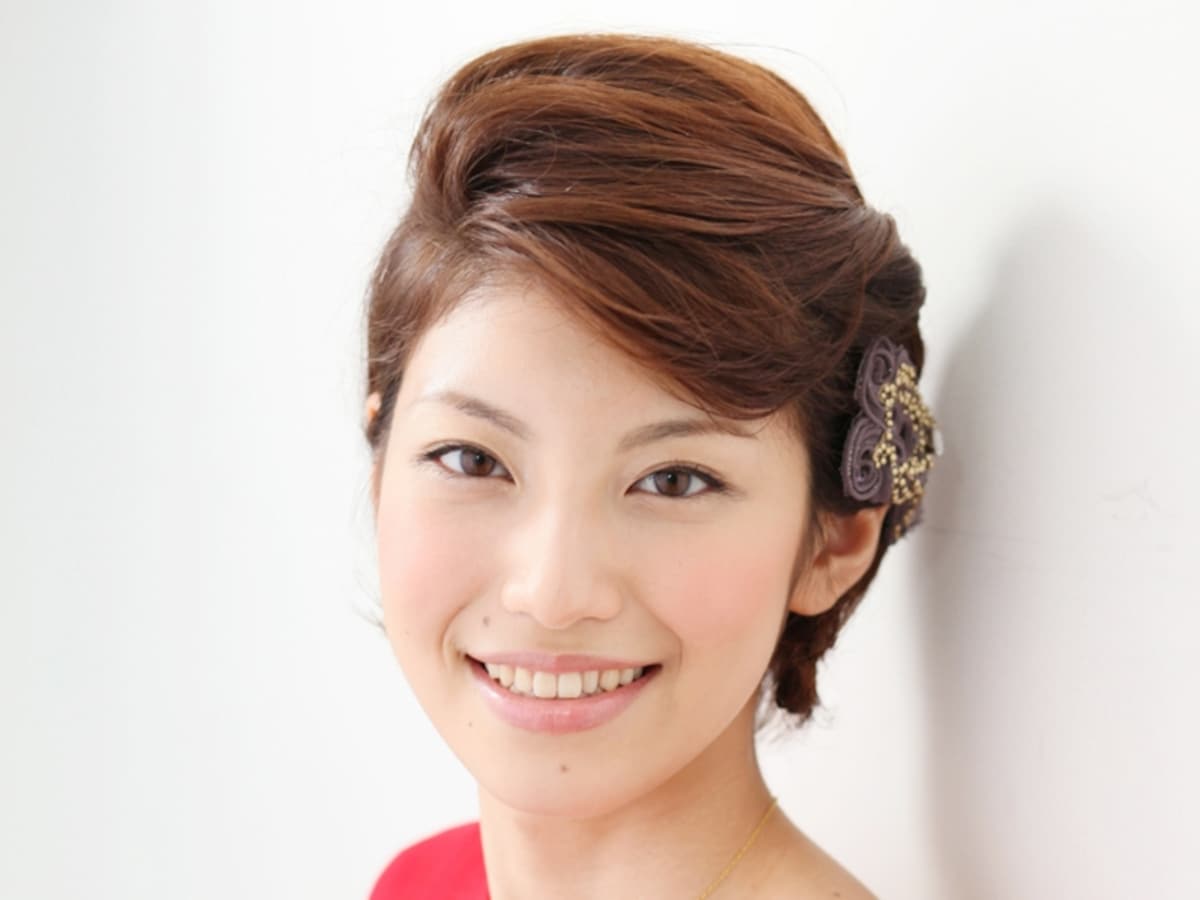 ショートパーティヘアアレンジ
